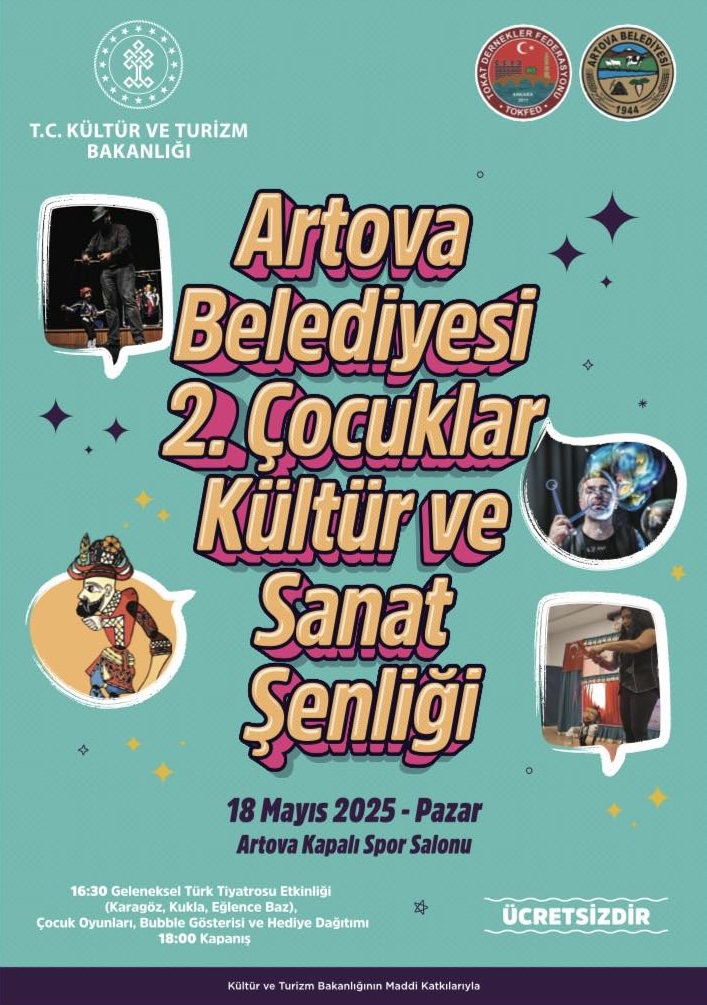 2. ARTOVA BELEDİYESİ ÇOCUKLAR KÜLTÜR VE SANAT ŞENLİĞİ