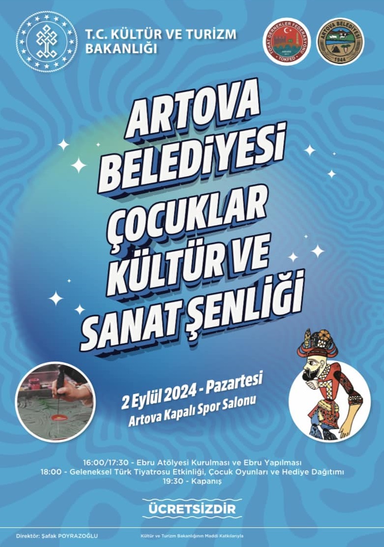 Artova Belediyesi Çocuklar Kültür ve Sanat Şenliği