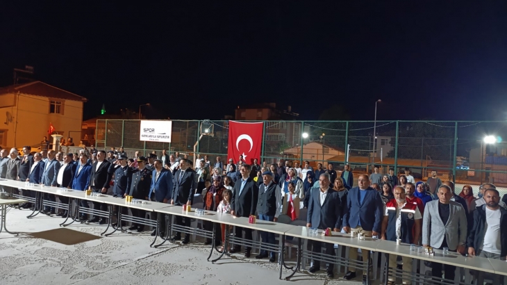 İLÇEMİZDE 15 TEMMUZ DEMOKRASİ VE MİLLİ BİRLİK GÜNÜ ANMA PROGRAMI DÜZENLENDİ. 