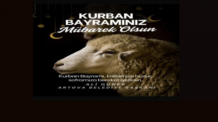 KURBAN BAYRAMINIZ MÜBAREK OLSUN.